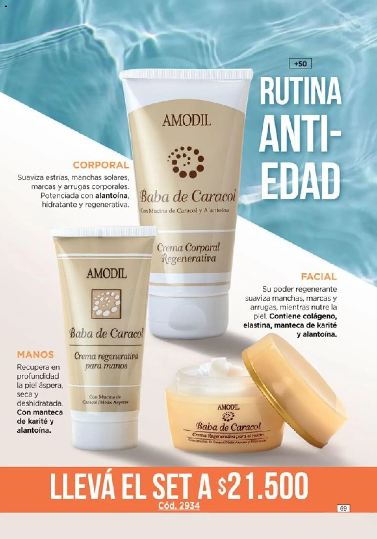 Catálogo Amodil Campaña 1/2026 │ válido desde el 01.01.2026 | Página: 69 | Productos: Crema regenerativa, Manteca, Crema