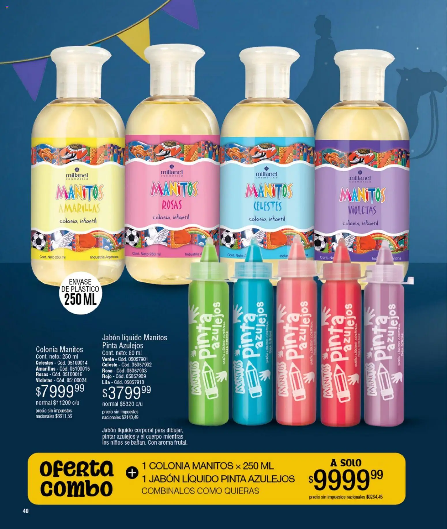 Millanel - Catálogo │ válido desde el 08.12.2025 | Página: 40 | Productos: Jabón líquido, Jabón