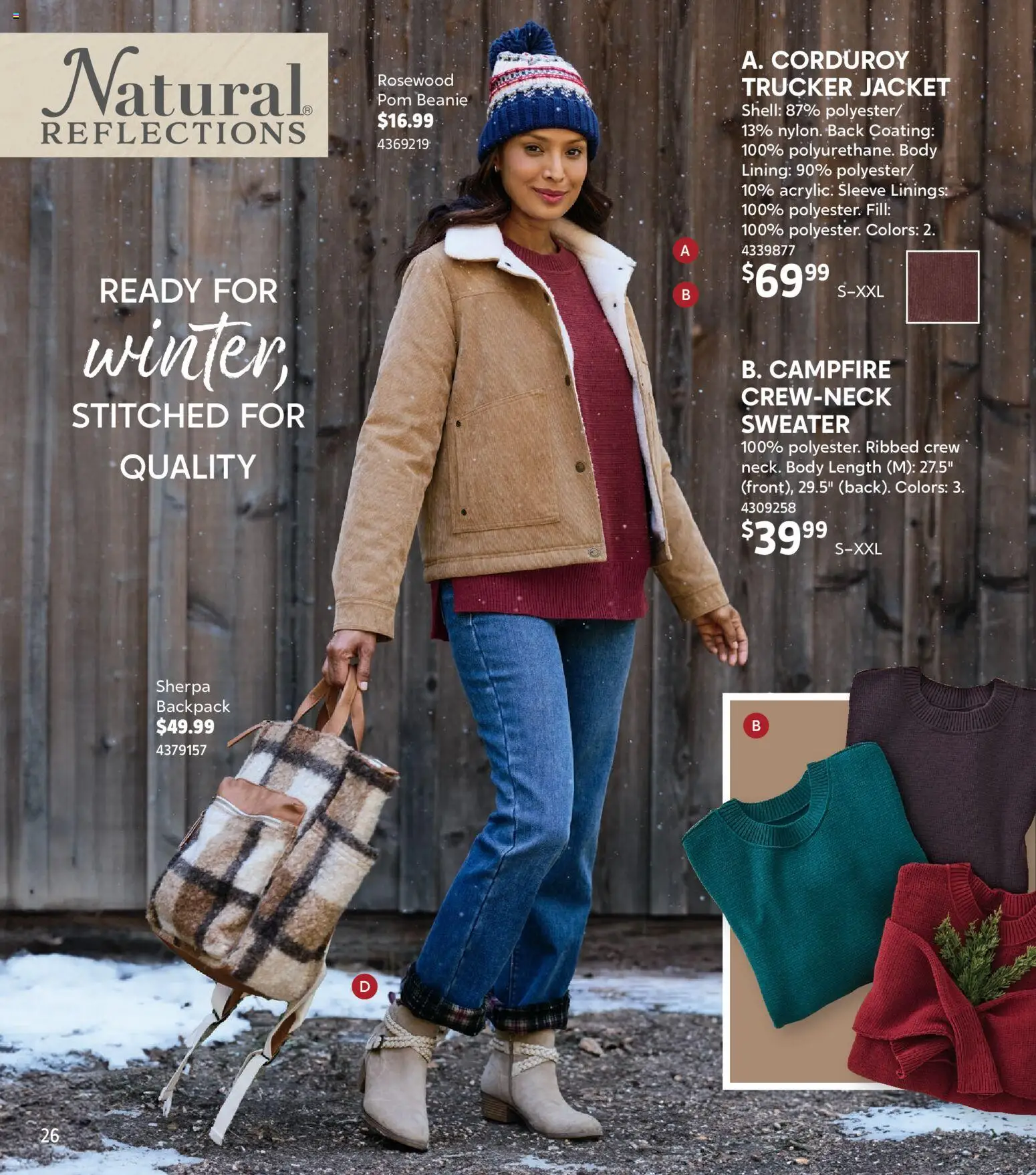 Cabela's Winter Clothing 25 - valid from 20.11.2025 | Page: 26 | Products: Sweater, Jacket, Backpack