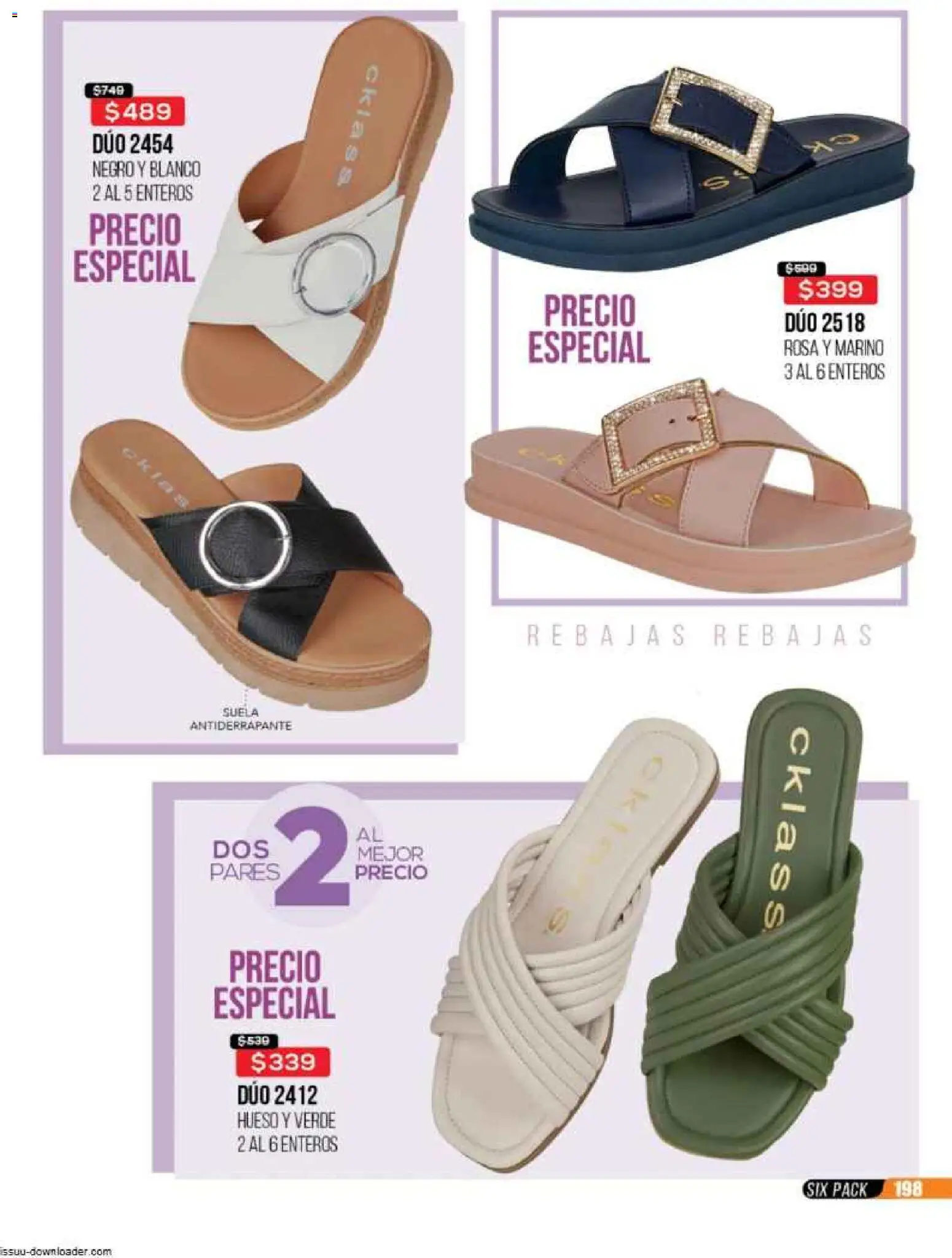 Nuevas ofertas de Cklass válidas en toda la República Mexicana desde el 31.10.2025. ¡Encuentra las mejores ofertas en Cklass catálogo Super Rebajas Ropa! | Página: 528