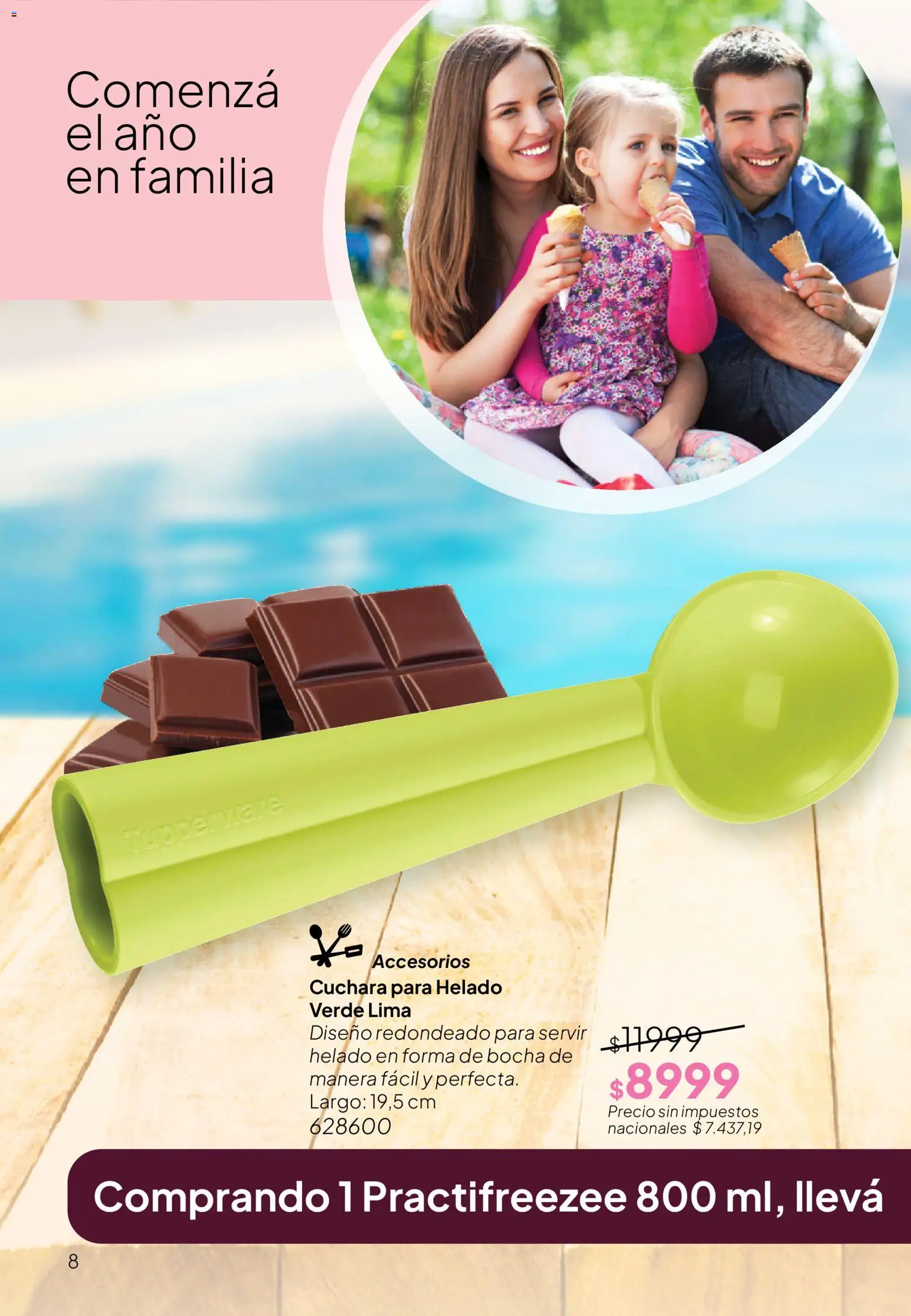 Tupperware Folleto │ válido desde el 09.12.2025 | Página: 9 | Productos: Helado, Cuchara, Lima