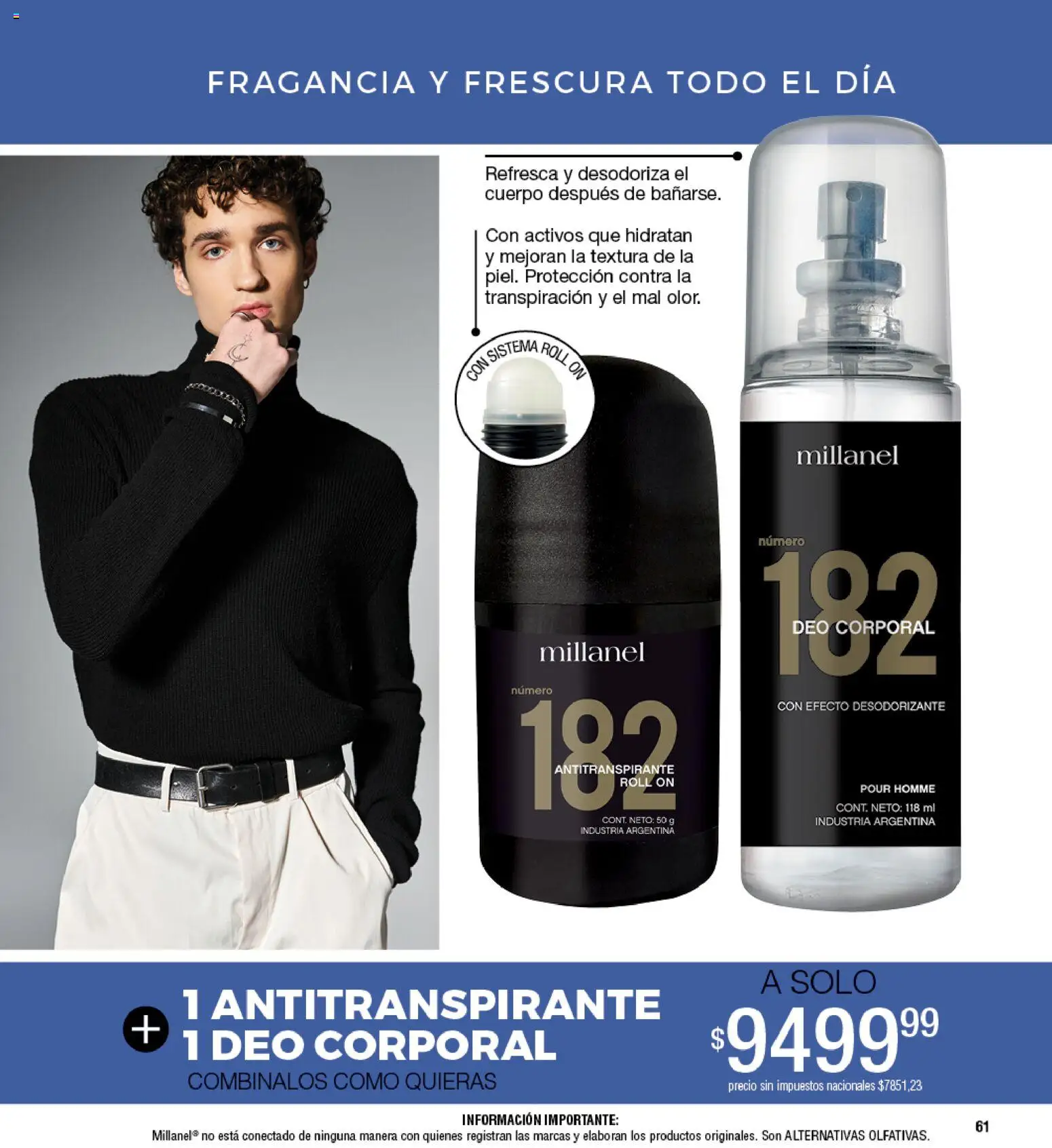 Millanel - Catálogo │ válido desde el 02.03.2026 | Página: 61 | Productos: Fragancia, Antitranspirante