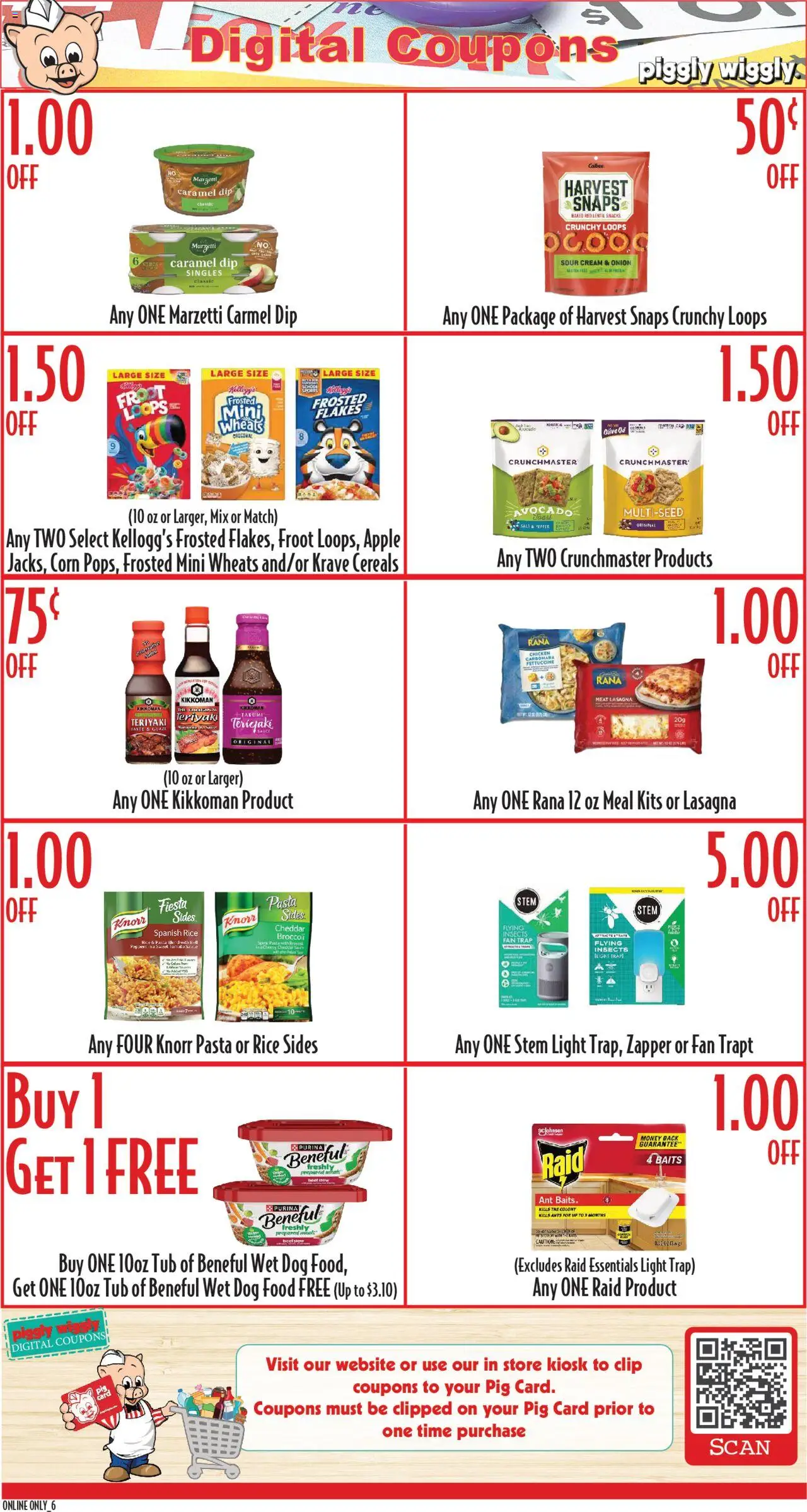 Piggly Wiggly Weekly Ad - valid from 27.08.2025 | Page: 6 | Products: Corn, Beef, Cereals, Pasta