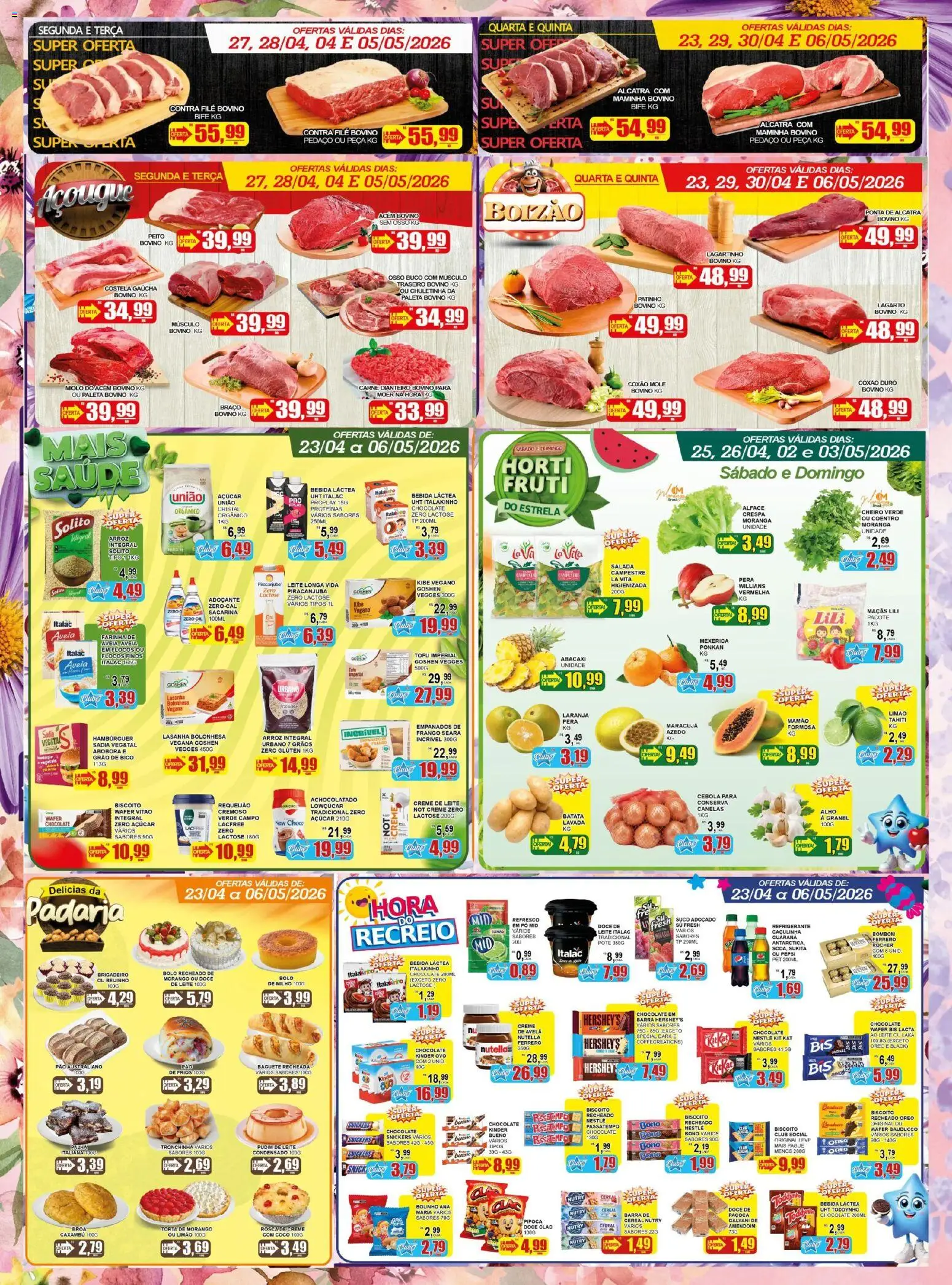 Estrela Azul Folheto - válido de 22.04.2026 | Página: 3 | Produtos: Coco, Arroz, Carne, Batata