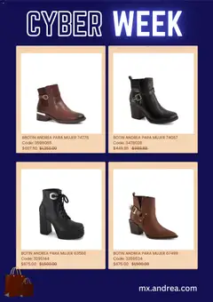 Vista previa de Andrea Cyber Week, nuevo folleto de la tienda, válido en México a partir del 01.12.2025 | Página: 2