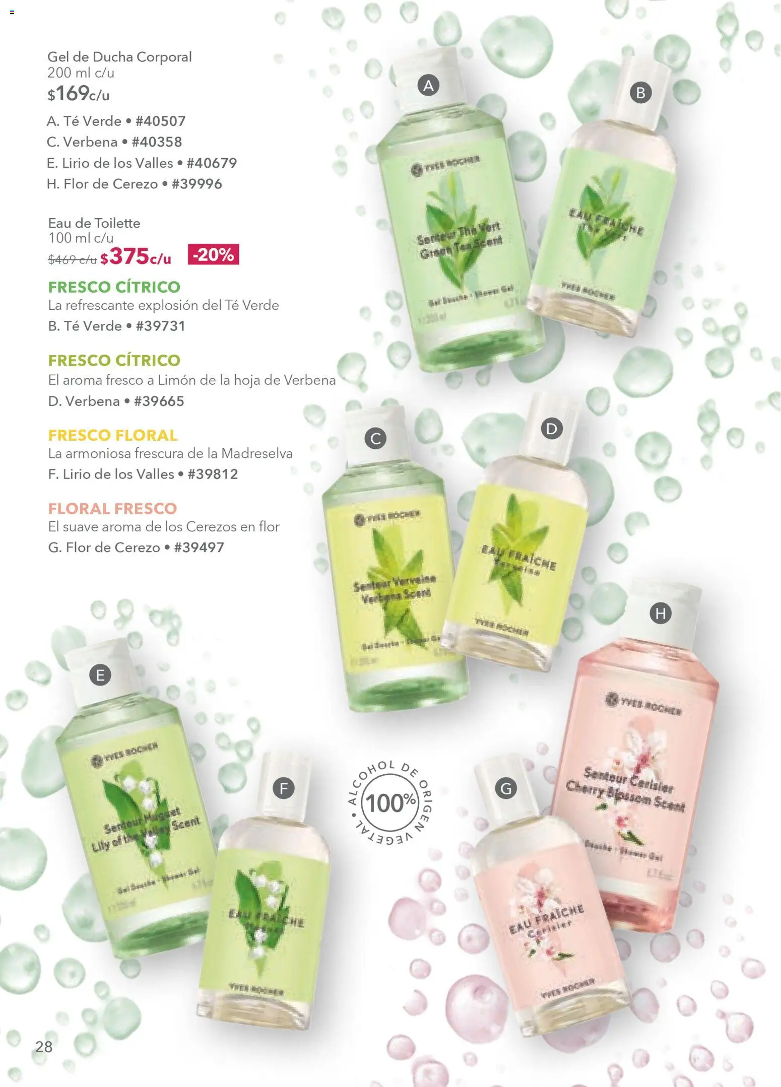 Nuevas ofertas de Yves Rocher válidas en toda la República Mexicana desde el 10.02.2026. ¡Encuentra las mejores ofertas en Yves Rocher campaña 3 2026! | Página: 28 | Productos: Limón, Té, Eau de toilette, Gel de ducha