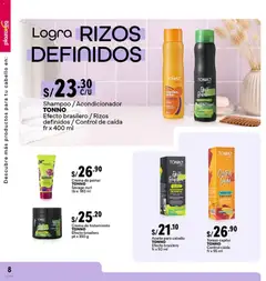 Vista previa de folleto Plaza Vea catálogo de la Plaza Vea válido desde 06.04.2026 | Página: 8 | Productos: Shampoo, Aceite para cabello, Aceite, Crema
