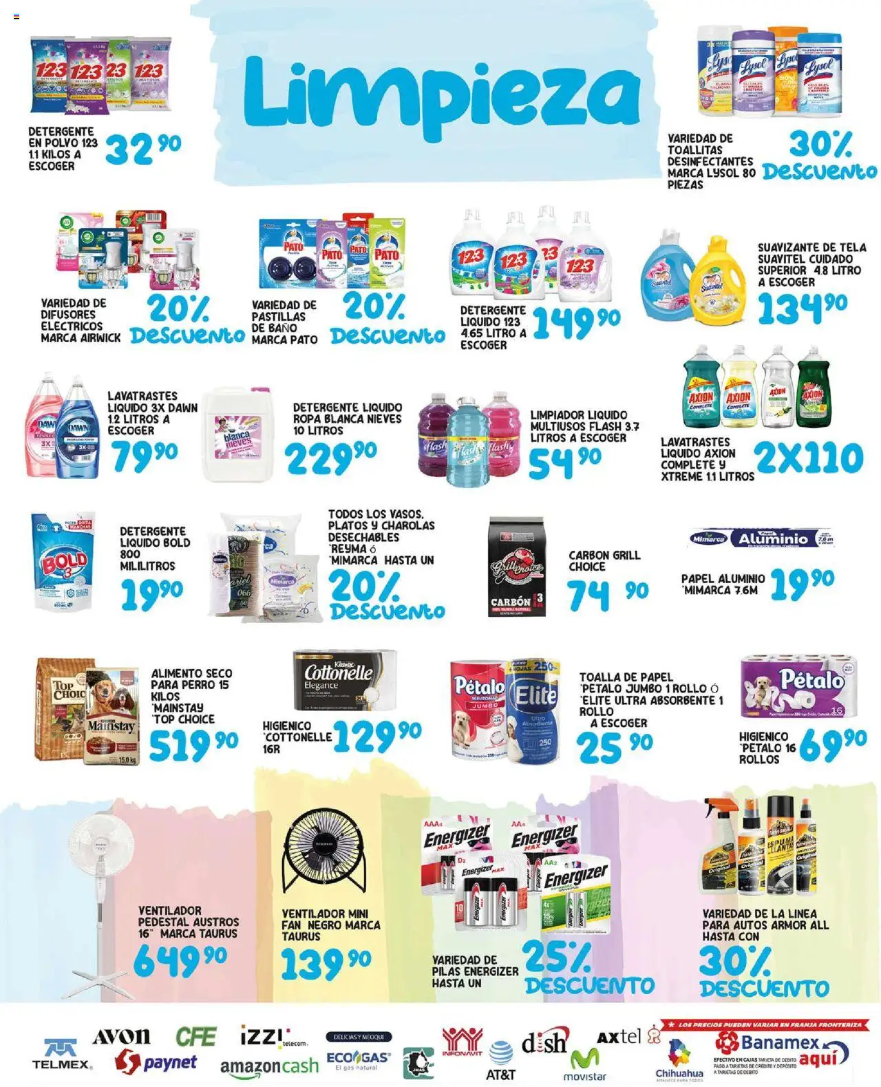 Nuevas ofertas de Alsuper válidas en toda la República Mexicana desde el 15.08.2025. ¡Encuentra las mejores ofertas en Alsuper - Folleto - Chihuahua Estado! | Página: 5 | Productos: Suavizante, Limpiador, Baño, Polvo