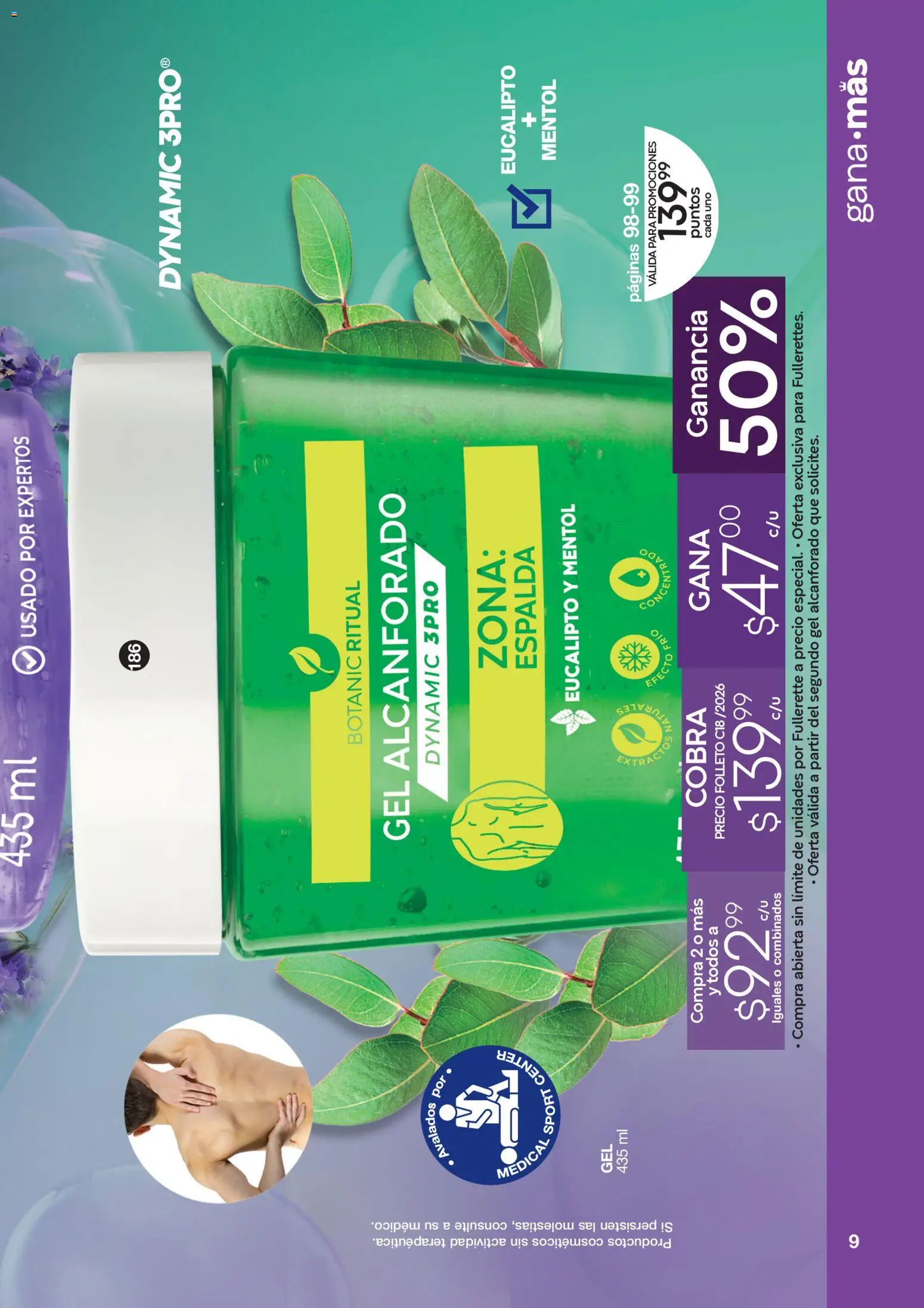 Nuevas ofertas de Fuller válidas en toda la República Mexicana desde el 10.12.2025. ¡Encuentra las mejores ofertas en Fuller Revista Gana Más C18! | Página: 9