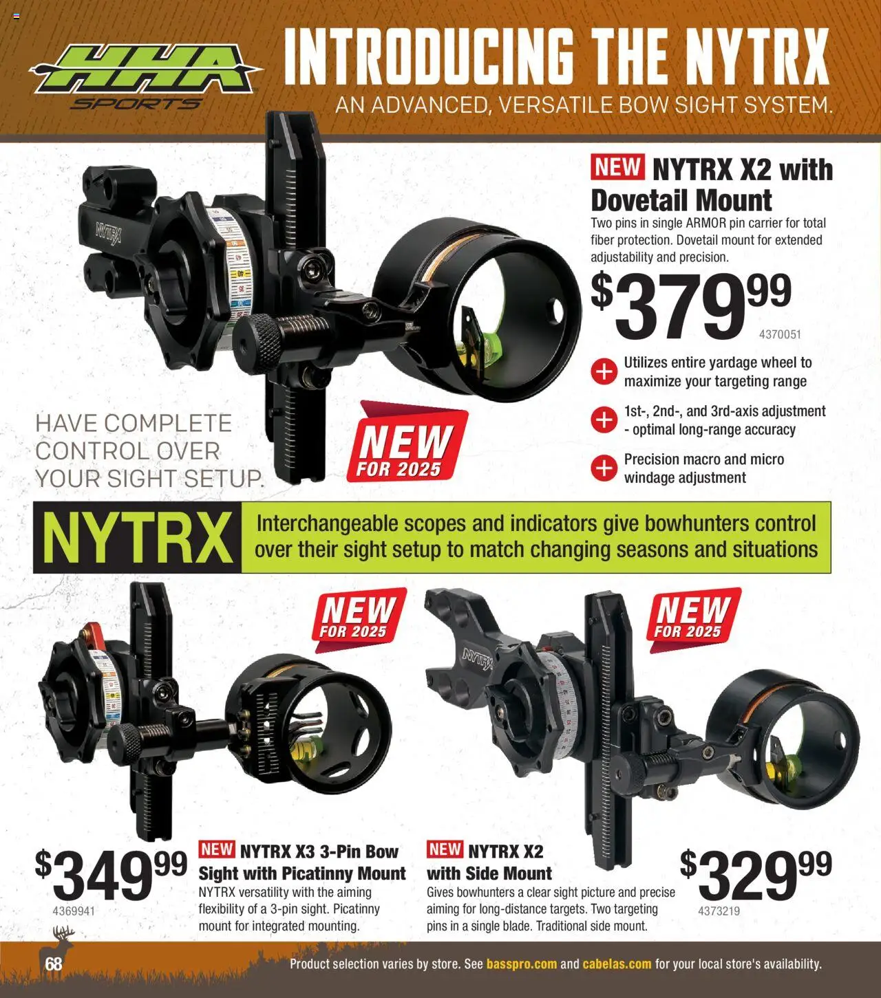Cabela's Archery 25 - valid from 15.07.2025 | Page: 68 | Products: Pin, Bow