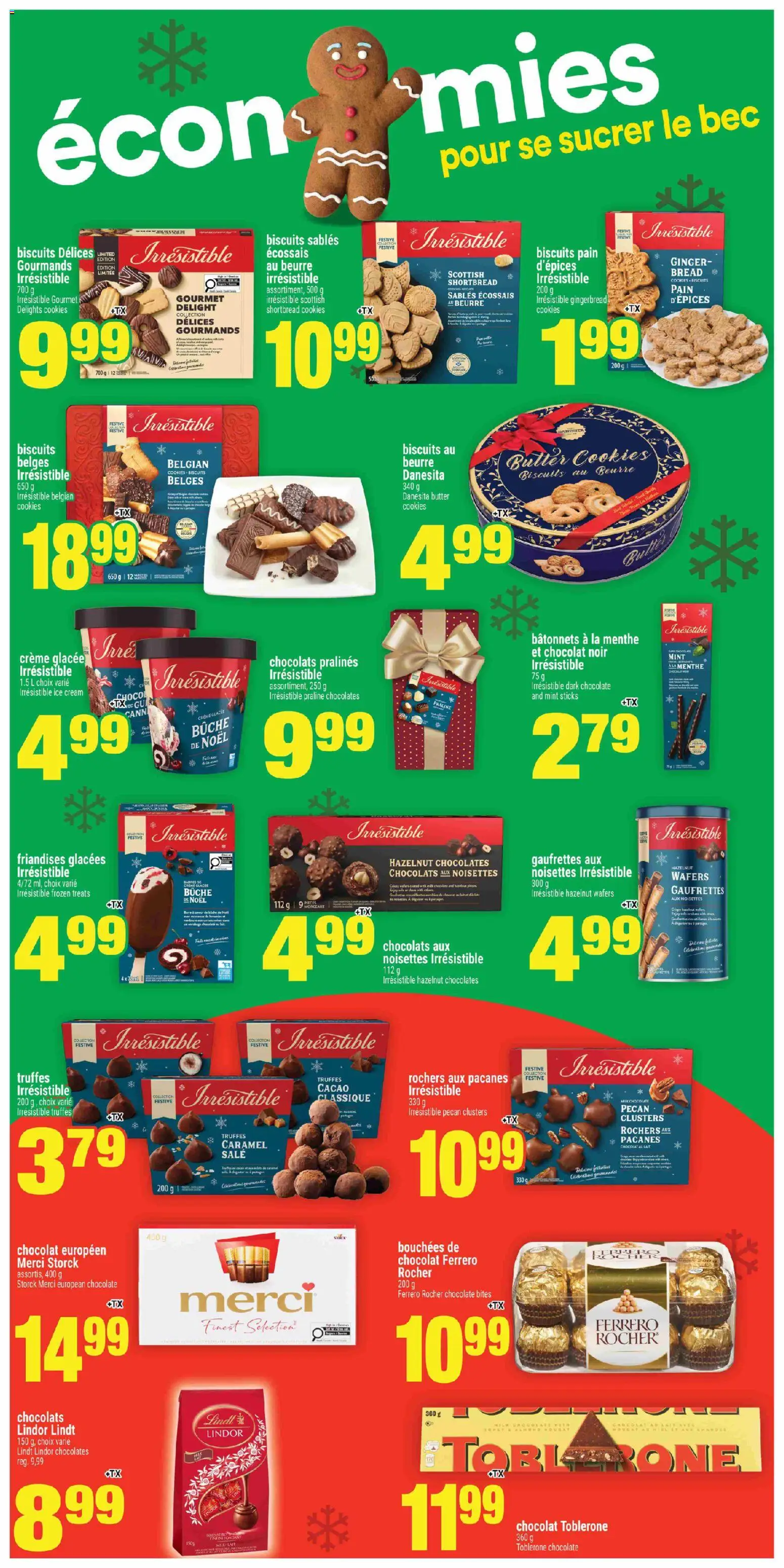 Super C flyer valid from 27.11.2025 | Page: 9 | Products: Cream, Ice cream, Bread, Chocolate