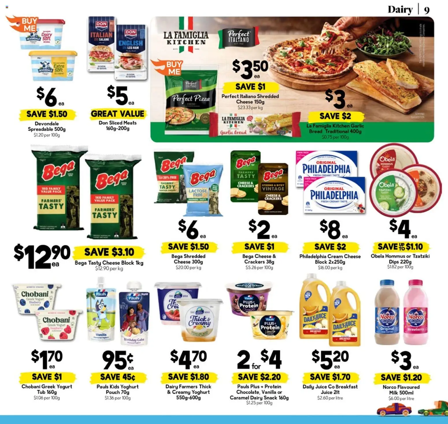 Drakes catalogue - valid from 29.10.2025 | Page: 9 | Products: Crackers, Dairy, Ham, Juice