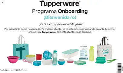 Vista previa Tupperware - Programa Onboarding válido desde el 15.09.2025