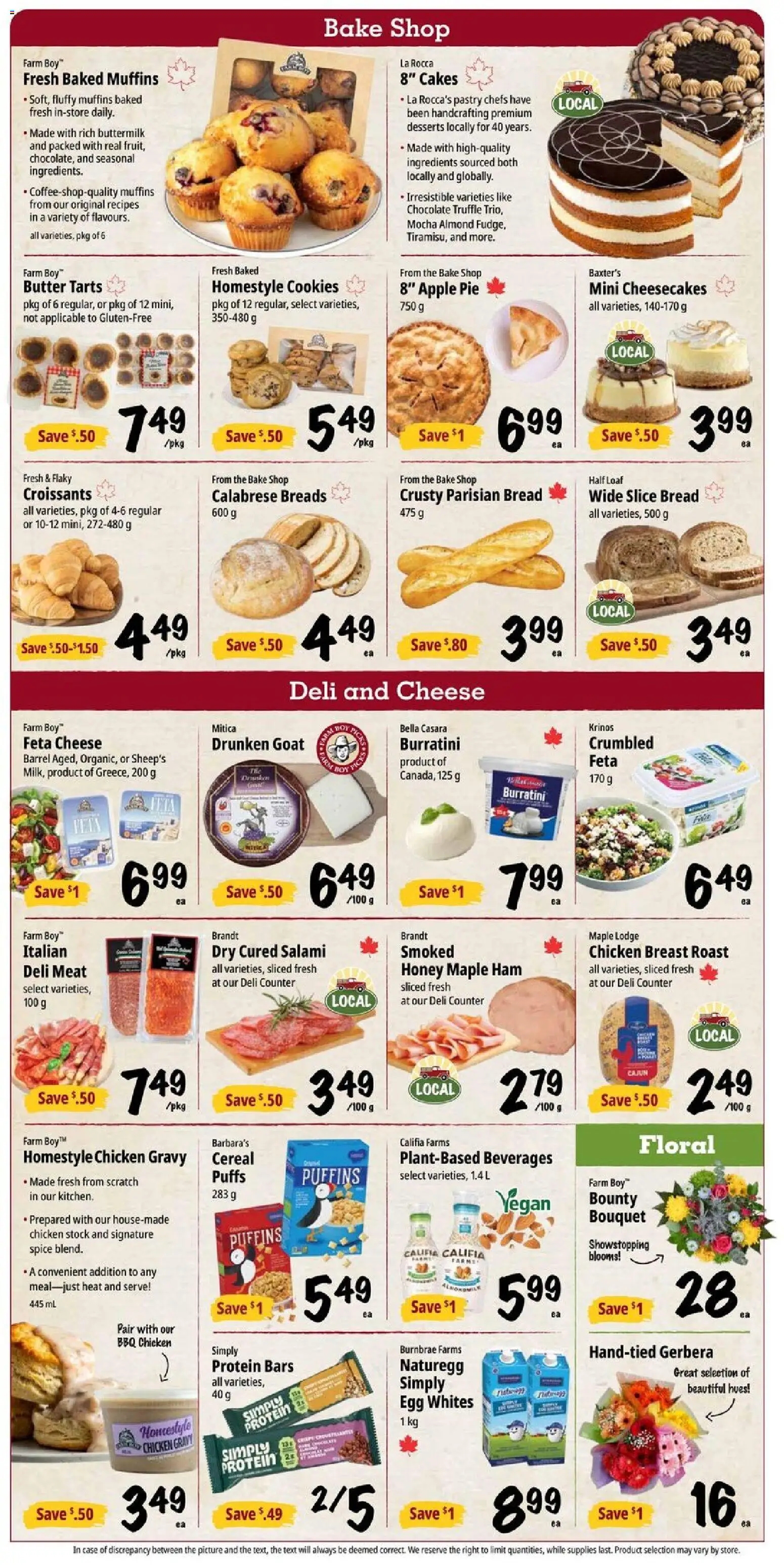Farm Boy flyer valid from 16.04.2026 | Page: 3 | Products: Cookies, Case, Chocolate, Ham