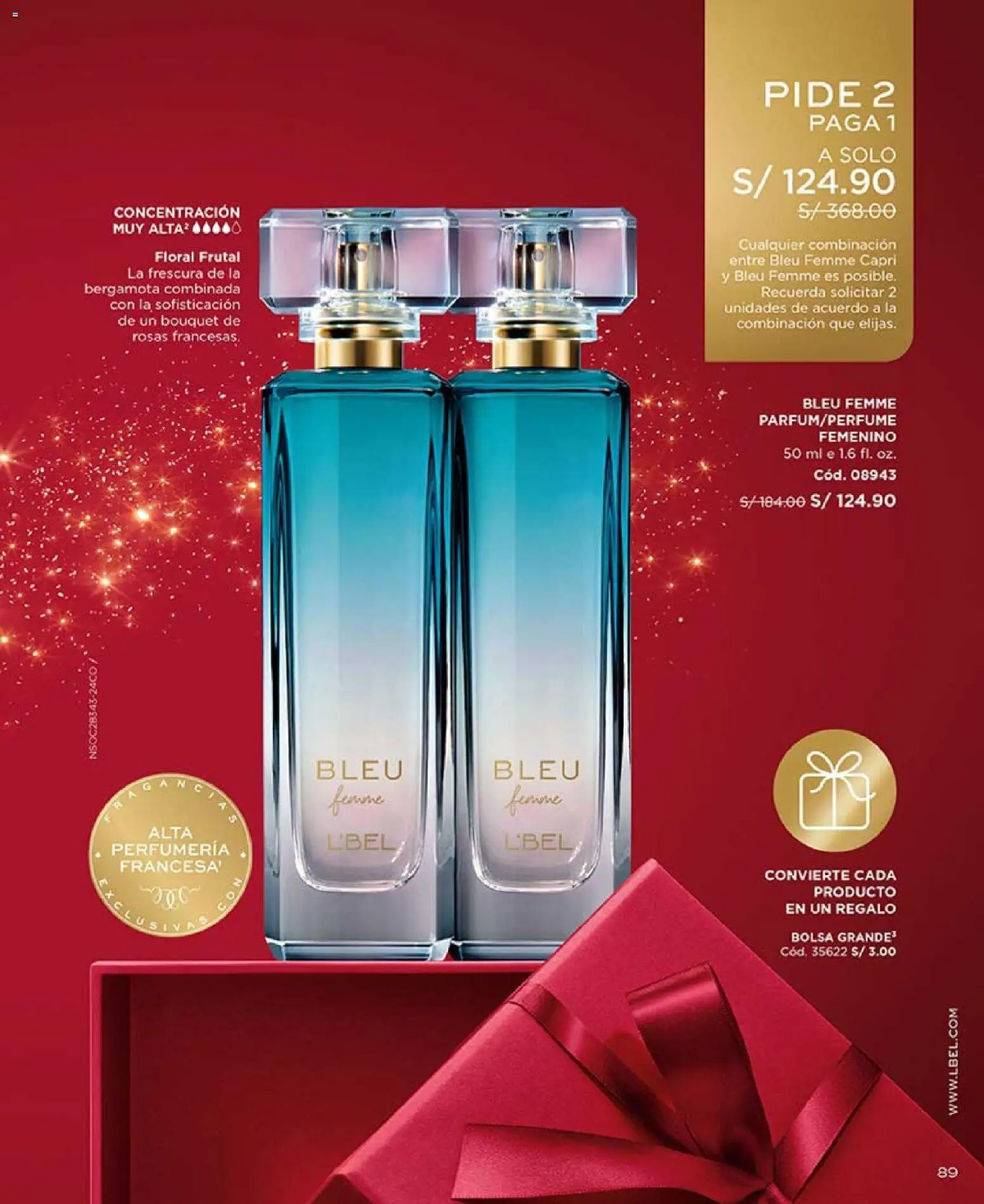 Catálogo L'Bel válido desde 14.11.2025 | Página: 89 | Productos: Bolsa