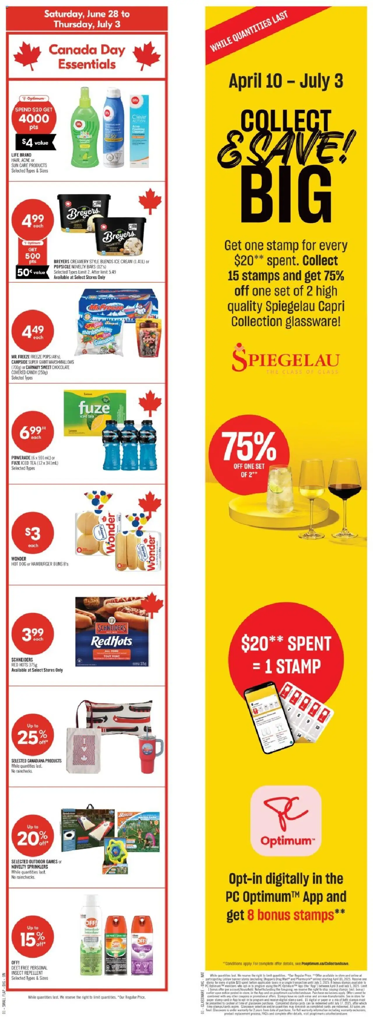Shoppers flyer valid from 28.06.2025 | Page: 2 | Products: Cream, PC, Chocolate, Pork