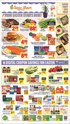 Preview of Save Mart weekly ads valid from 01.04.2026