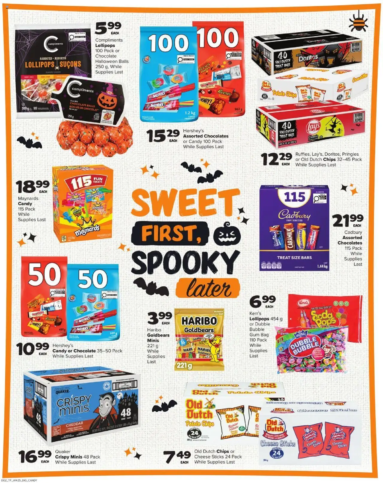 Thrifty Foods flyer valid from 16.10.2025 | Page: 14 | Products: Rice, Bag, Cheese, Chocolate