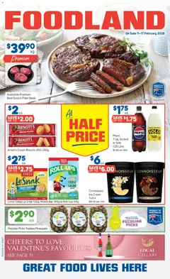 Preview of Foodland  Catalogue  - valid from 11.02.2026