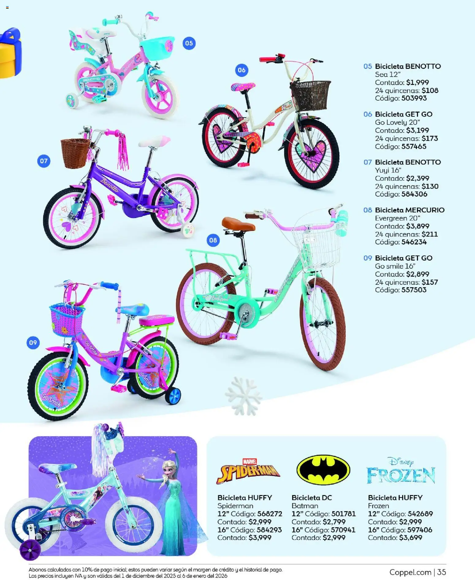 Nuevas ofertas de Coppel válidas en toda la República Mexicana desde el 01.12.2025. ¡Encuentra las mejores ofertas en Coppel catálogo Regalos A Lo Grande! | Página: 35