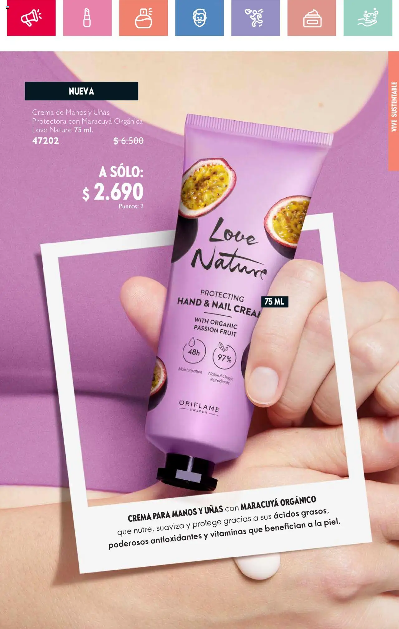 Oriflame catálogo │ válido desde el 23.08.2025 | Página: 105 | Productos: Vitaminas, Crema de manos, Crema
