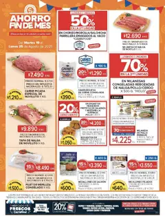 Carrefour Market catálogo │ válido desde el 19.08.2025 | Página: 2 | Productos: Panadería, Pollo, Milanesa, Crema