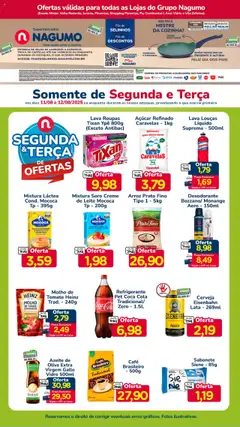 Nagumo - Ofertas Segunda e Terça - Pré-Visualização do folheto da loja Nagumo, válido de 11.08.2025