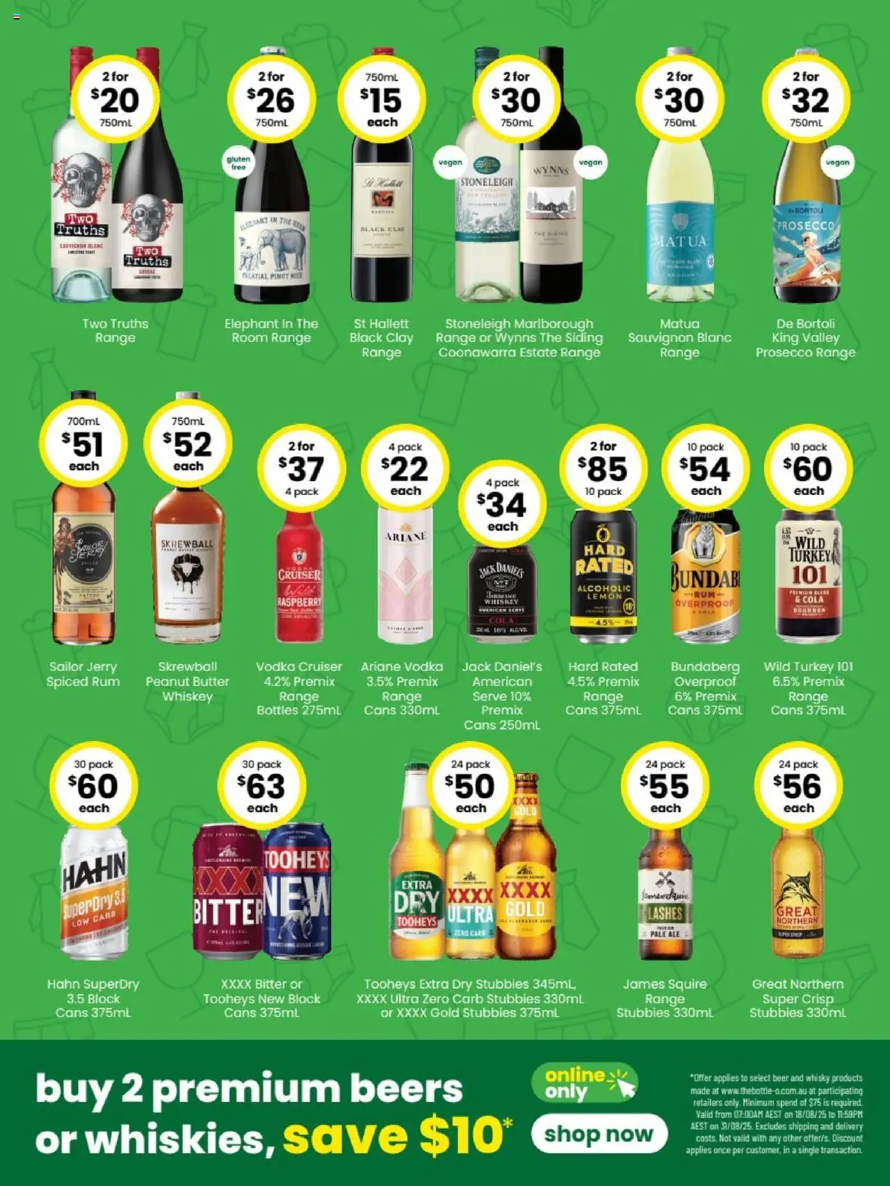 The Bottle-O catalogue - valid from 18.08.2025 | Page: 3 | Products: Butter, Tea, Rum, Clay
