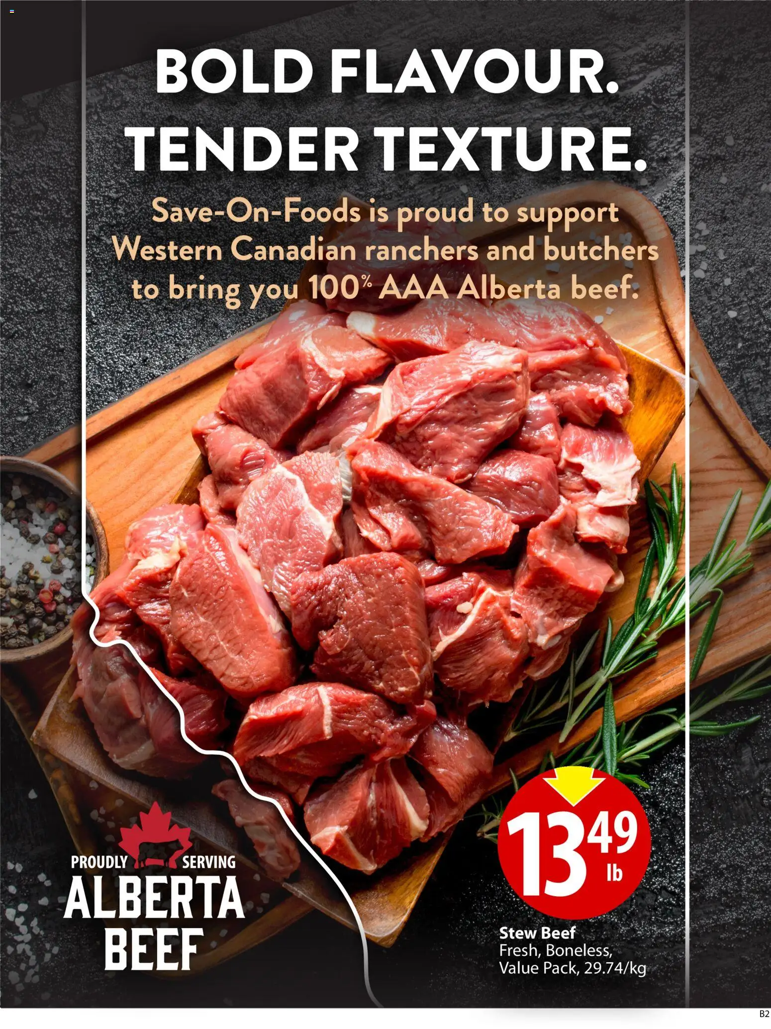 Save on foods flyer valid from 09.04.2026 | Page: 6 | Products: Beef