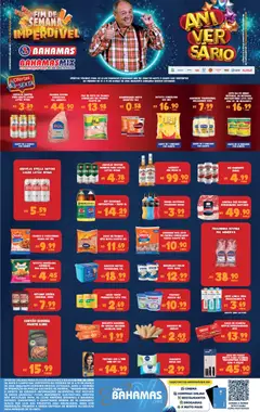 Bahamas Supermercados ofertas Fim de Semana Imperdível - Pré-Visualização do folheto da loja Bahamas Supermercados, válido de 13.03.2026