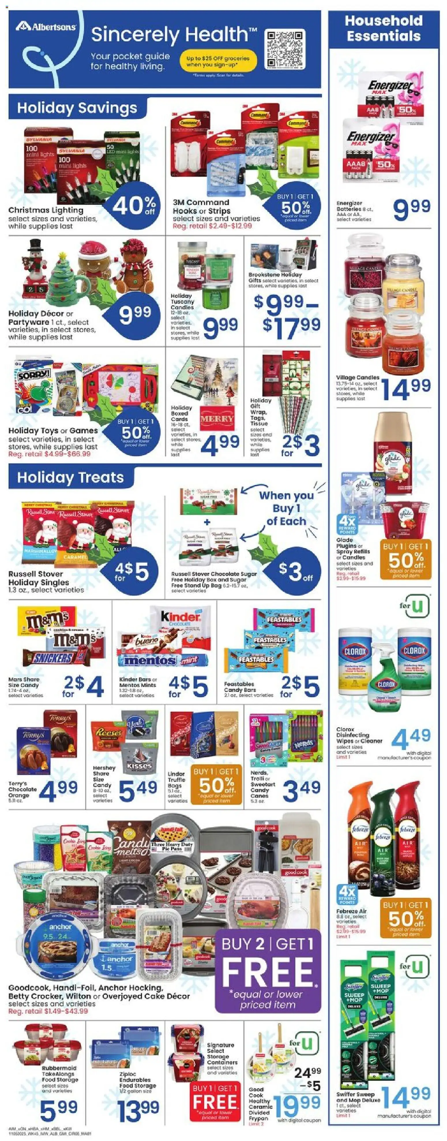 Albertsons Weekly Ad - valid from 05.11.2025 | Page: 6 | Products: Box, Anchor, Chocolate, Bag