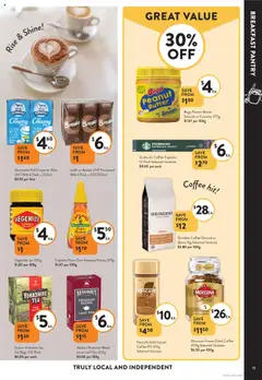 Foodworks catalogue - valid from 06.08.2025 | Page: 19 | Products: Coffee, Honey, Cream, Vegemite