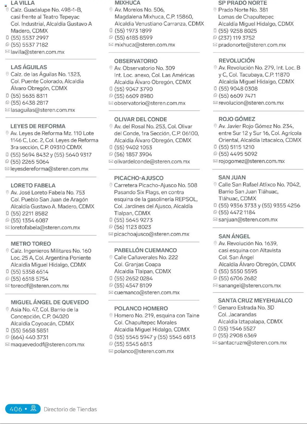 Nuevas ofertas de Steren válidas en toda la República Mexicana desde el 01.01.2025. ¡Encuentra las mejores ofertas en Steren catálogo! | Página: 424