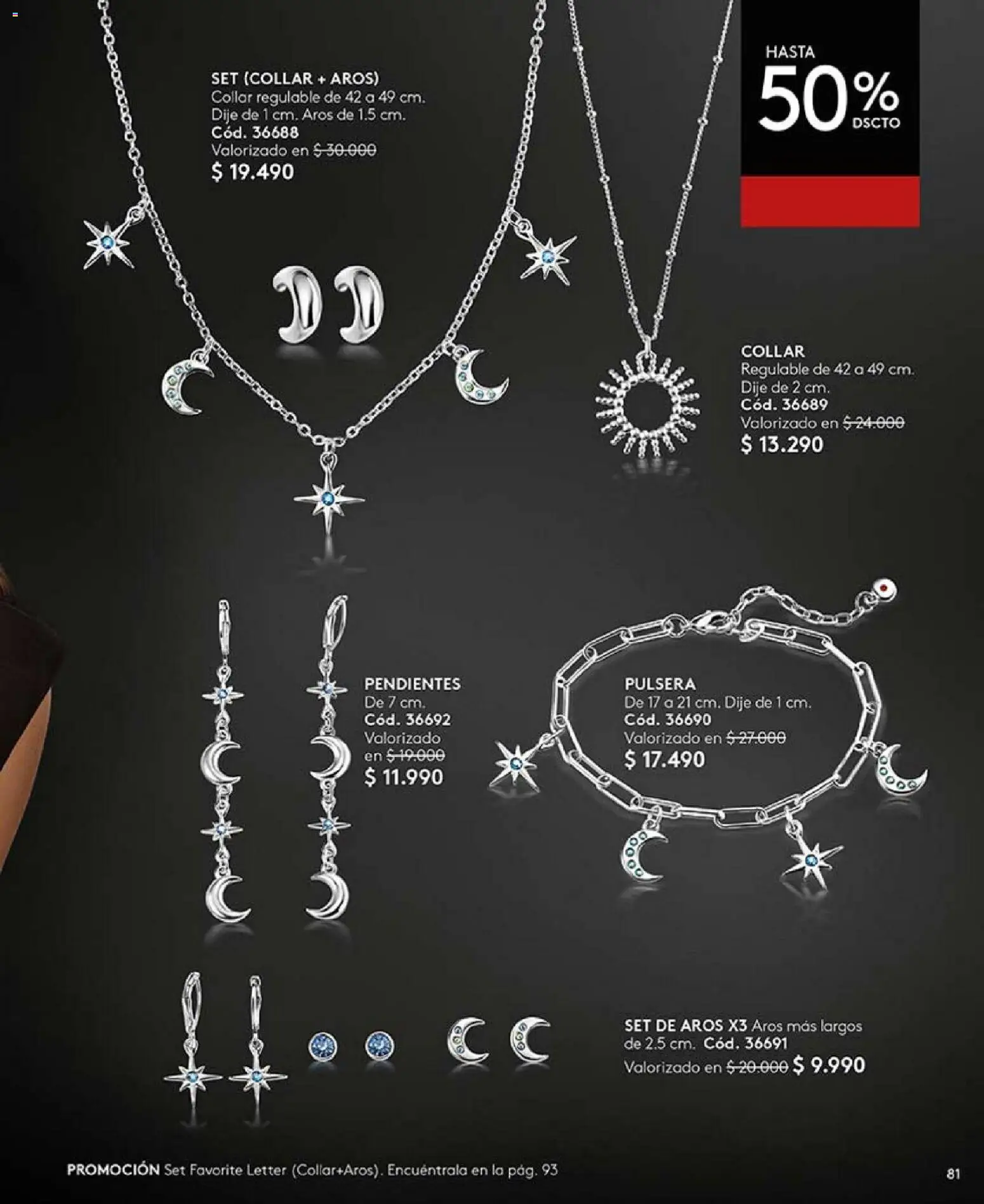 Catálogo Ésika Campaña 4 │ válido desde el 15.02.2026 | Página: 81 | Productos: Pulsera, Collar, Aros, Dije