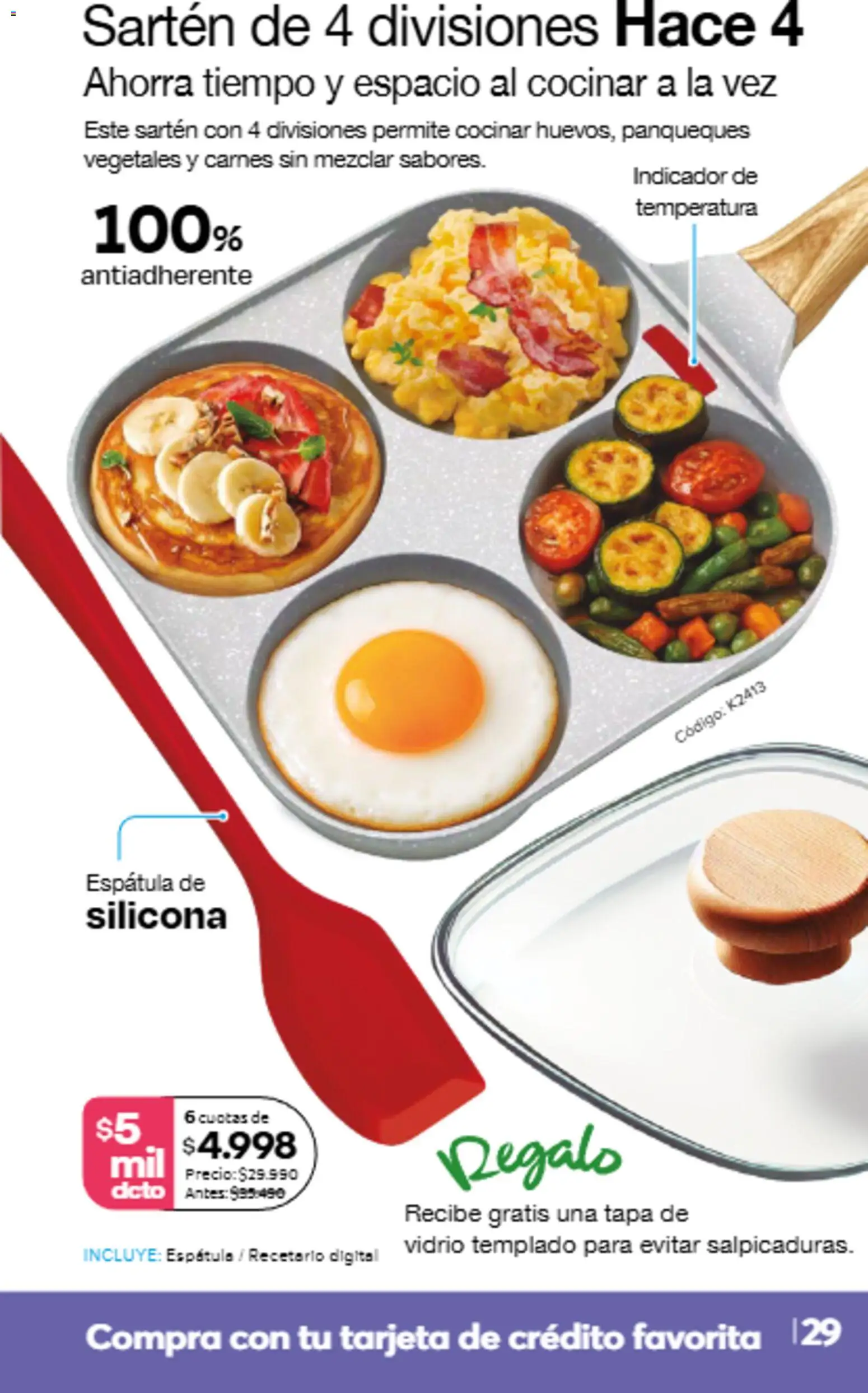 A3D ofertas  │ válido desde el 01.11.2025 | Página: 29 | Productos: Espatula, Sartén