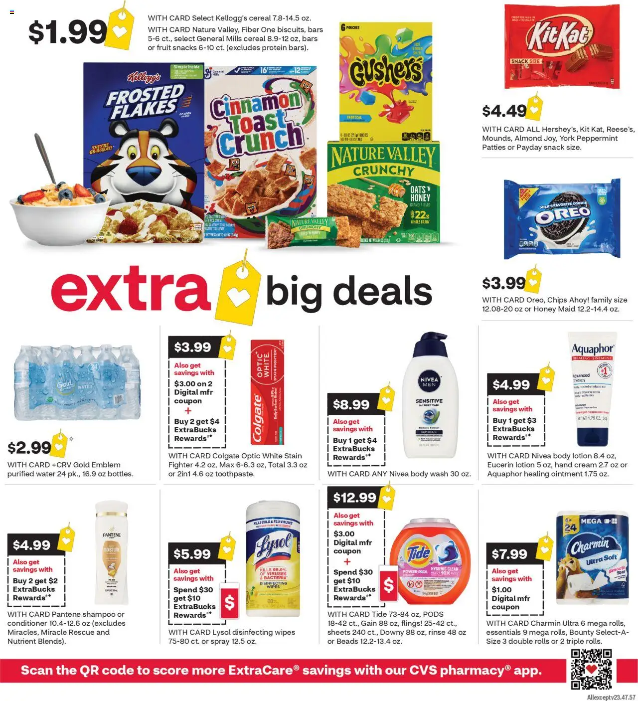 CVS Pharmacy Weekly Ad - valid from 17.08.2025 | Page: 2 | Products: Hand cream, Healing Ointment, Body Wash, Flakes