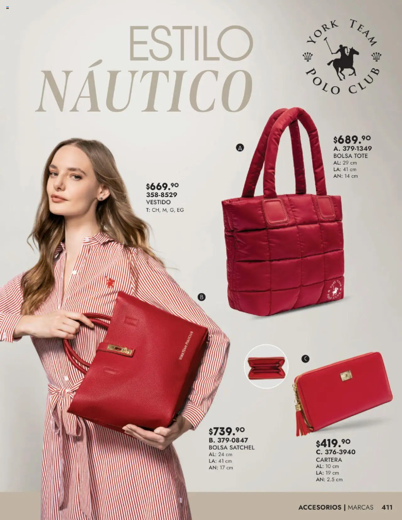 Nuevas ofertas de Andrea válidas en toda la República Mexicana desde el 24.08.2025. ¡Encuentra las mejores ofertas en Andrea - Catálogo Accesorios! | Página: 25 | Productos: Bolsa, Vestido