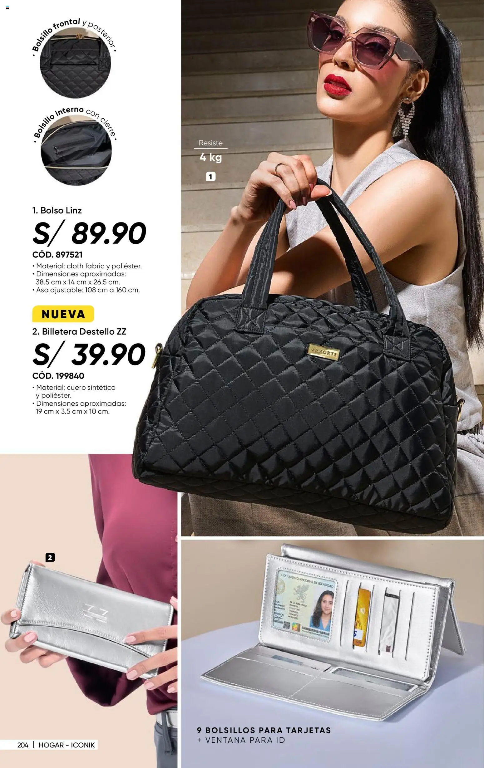Catálogo Azzorti válido desde 24.11.2025 | Página: 206 | Productos: Bolso, Billetera