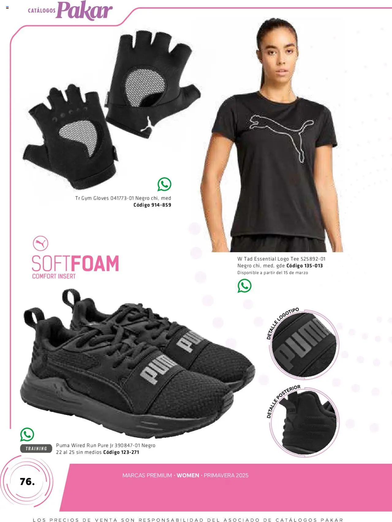 Nuevas ofertas de SC Pakar válidas en toda la República Mexicana desde el 06.03.2025. ¡Encuentra las mejores ofertas en SC Pakar catálogo Women! | Página: 76