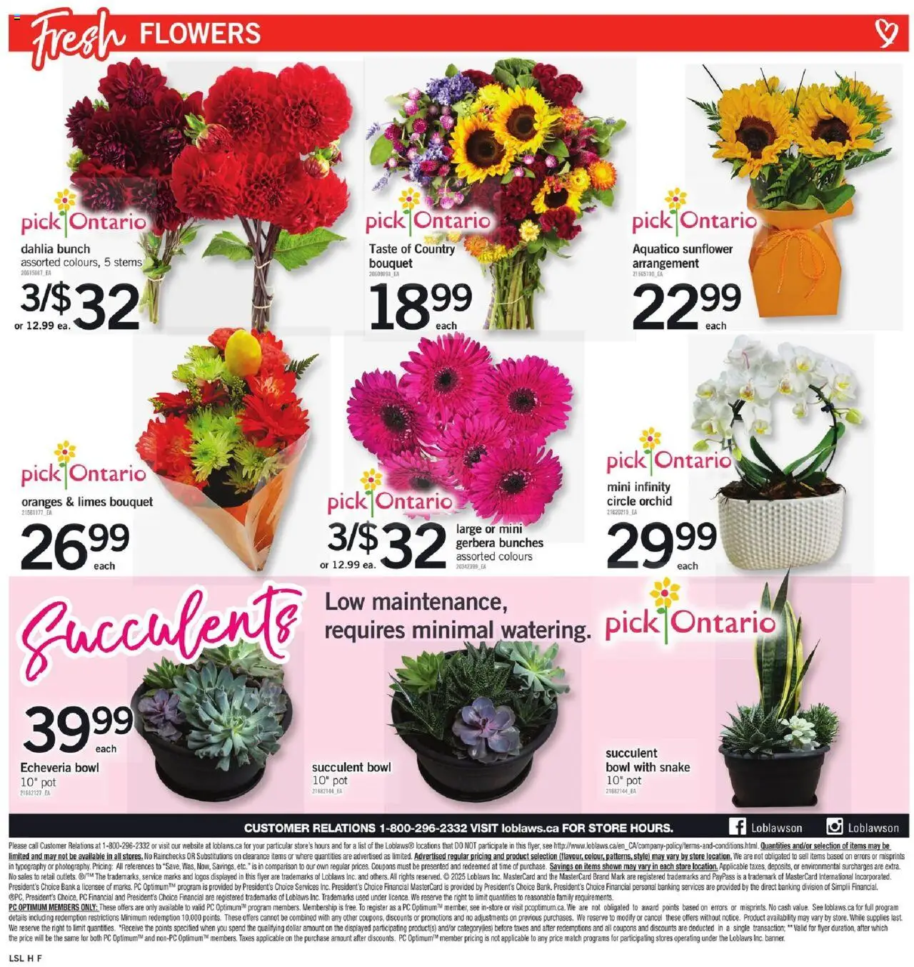 Loblaws flyer valid from 14.08.2025 | Page: 7 | Products: PC, Oranges