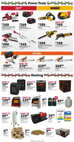 Preview of Rural King weekly ads valid from 08.12.2025 | Page: 8 | Products: Pruner, Radiator, Chainsaw, Oil