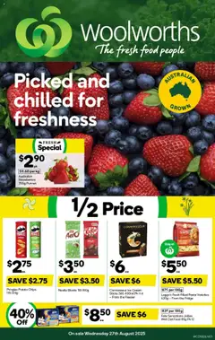 Preview of Weekly catalogue Woolworths VIC 27/08 - valid from 27.08.2025