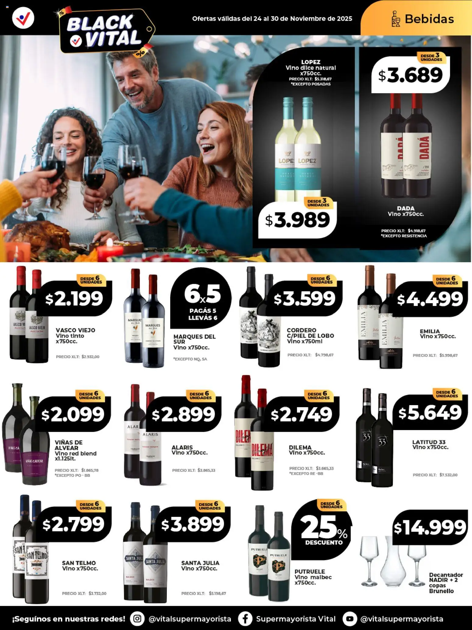 Vital ofertas │ válido desde el 24.11.2025 | Página: 20 | Productos: Vino