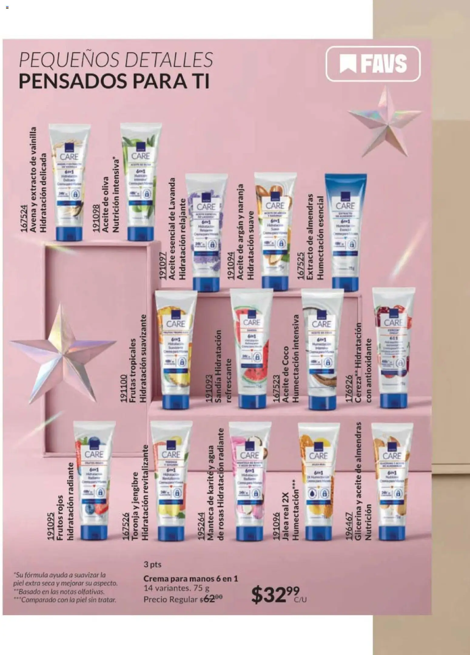 Nuevas ofertas de AVON válidas en toda la República Mexicana desde el 28.11.2025. ¡Encuentra las mejores ofertas en AVON campaña 18 2025! | Página: 92 | Productos: Sandía, Avena, Toronja, Radiante