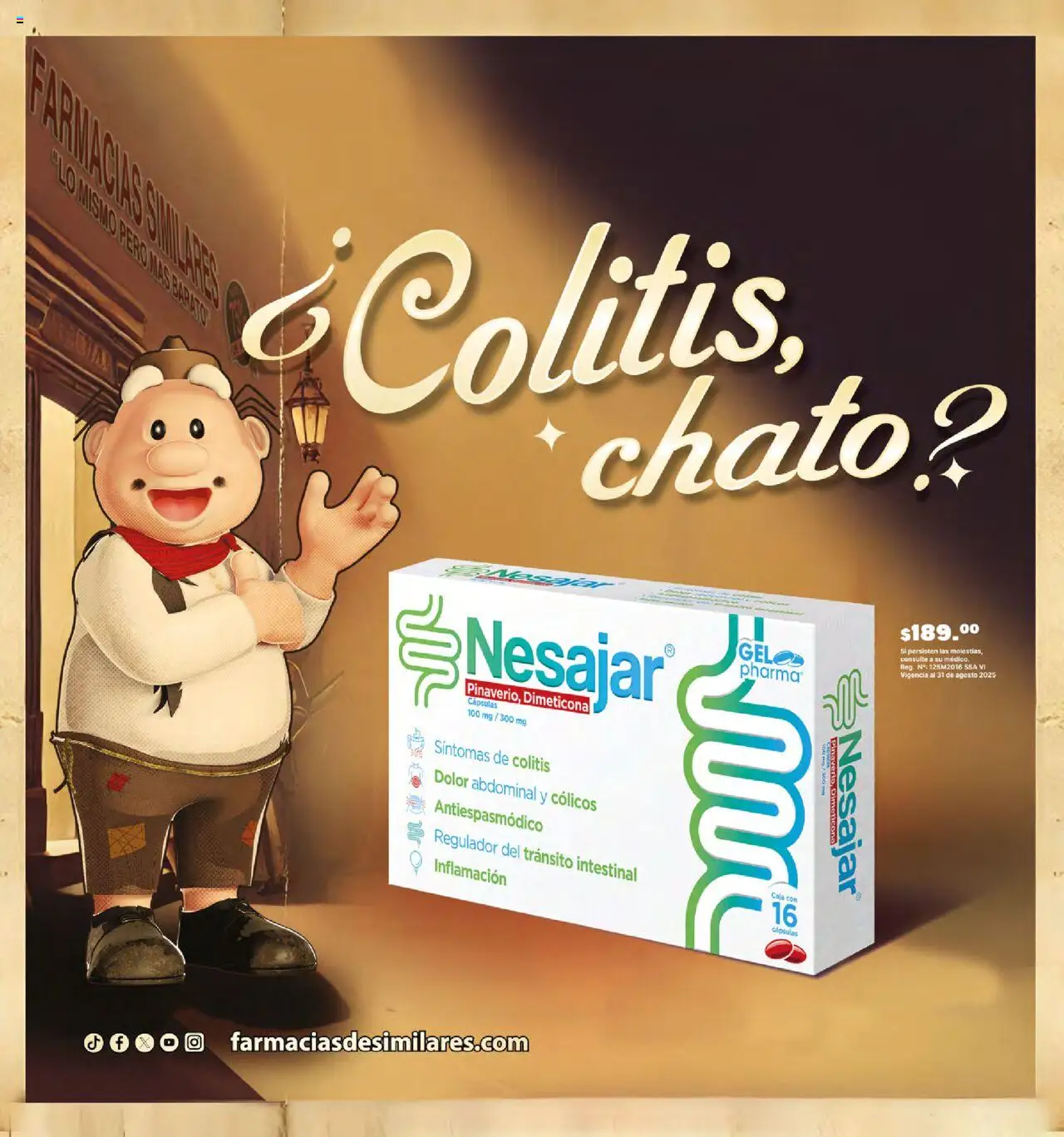 Nuevas ofertas de Farmacias Similares válidas en toda la República Mexicana desde el 01.07.2025. ¡Encuentra las mejores ofertas en Farmacias Similares catálogo! | Página: 24 | Productos: Caja
