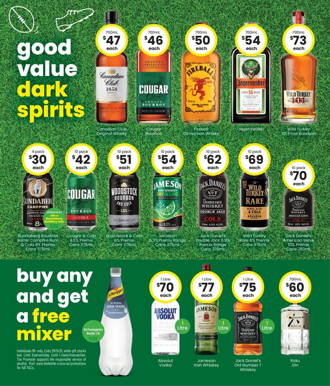 The Bottle-O catalogue - valid from 15.09.2025 | Page: 4 | Products: Gin, Vodka, Whiskey, Turkey