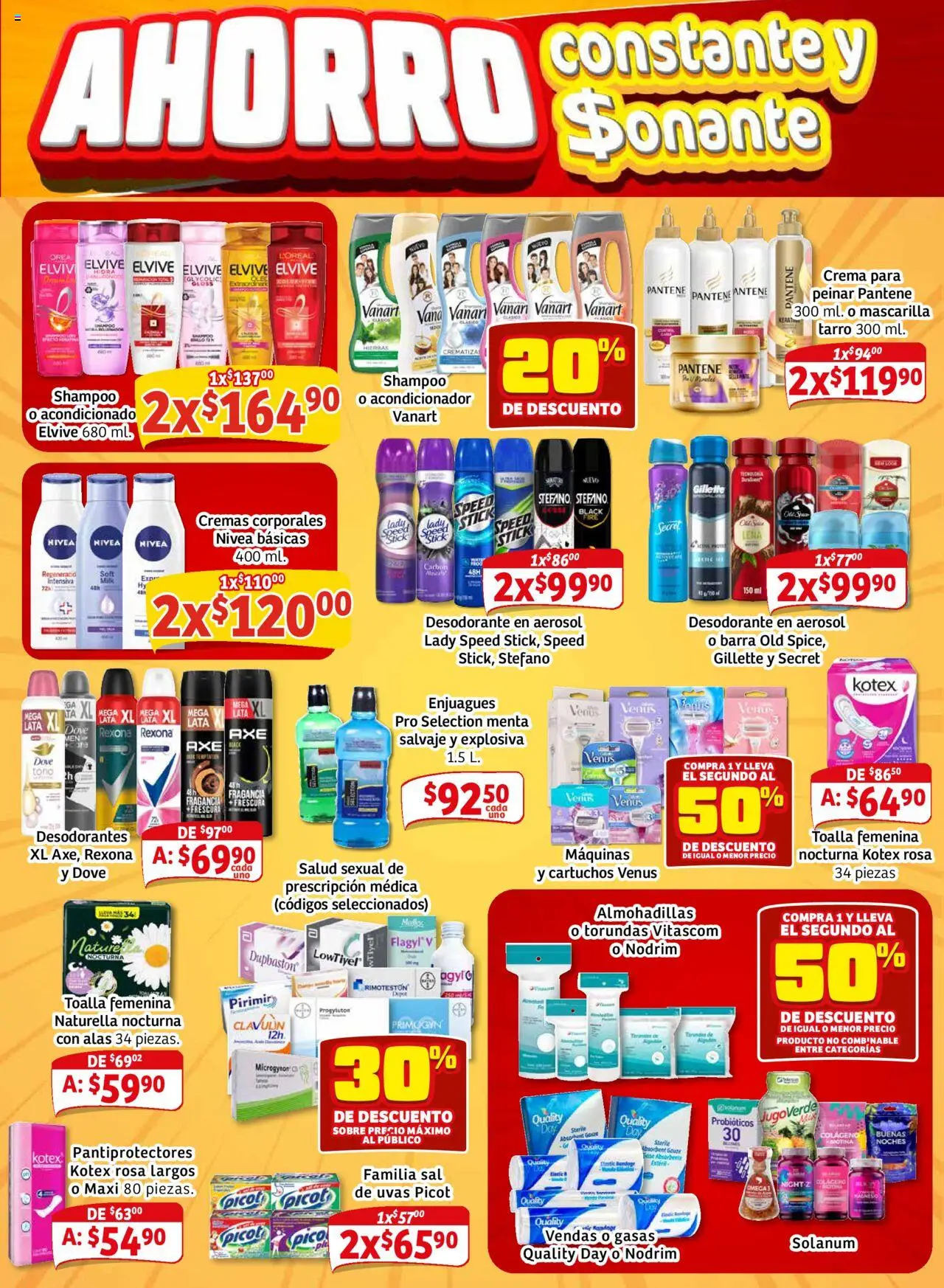 Nuevas ofertas de Soriana válidas en toda la República Mexicana desde el 28.08.2025. ¡Encuentra las mejores ofertas en Soriana - Pesito Valedor Mercado: Ags, Col, Gto, Jal, Mich! | Página: 20 | Productos: Sal, Barra, Mascarilla, Acondicionador