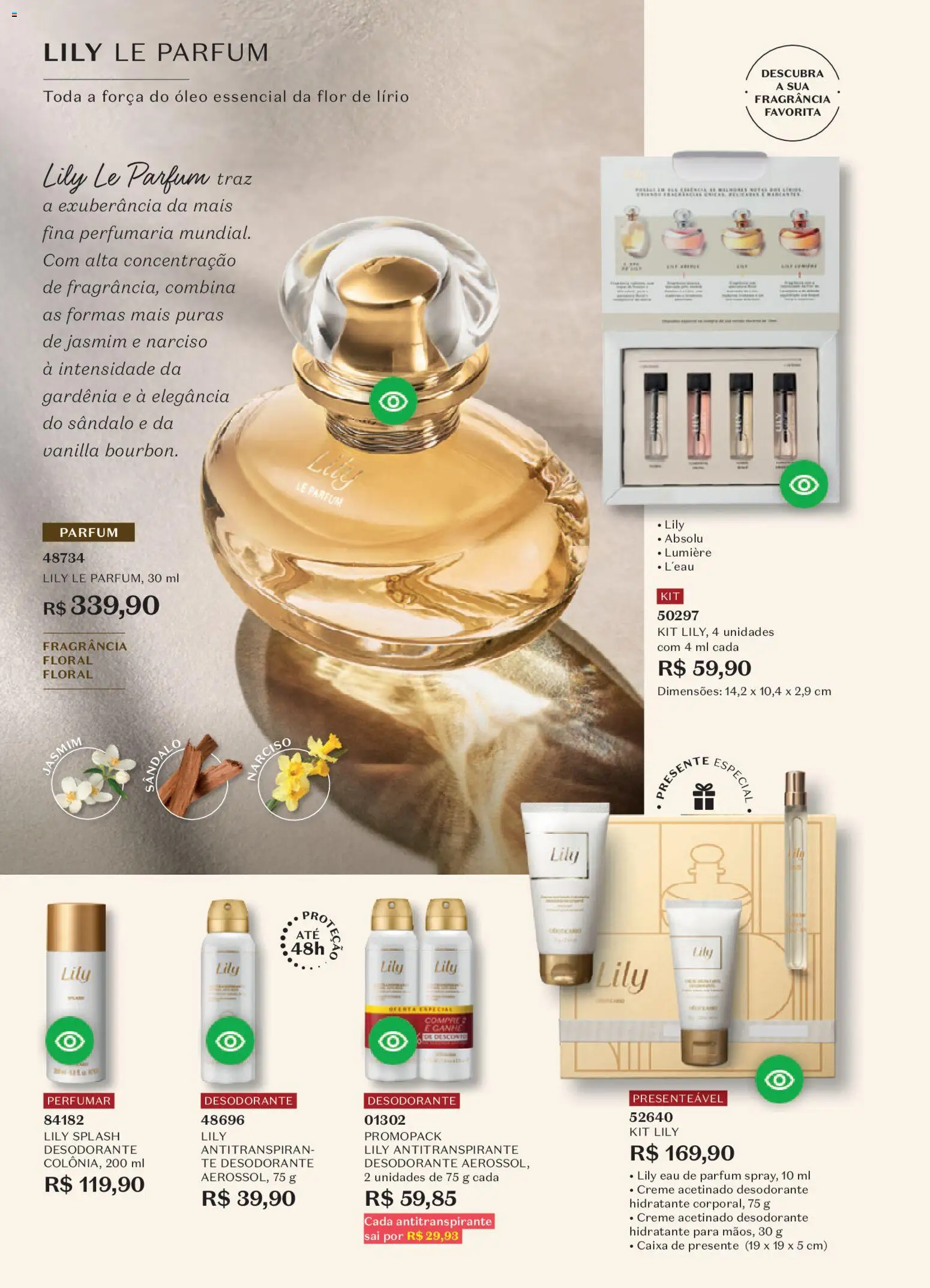 O Boticário Folheto - válido de 02.03.2026 | Página: 52 | Produtos: Desodorante, Caixa, Óleo, Creme