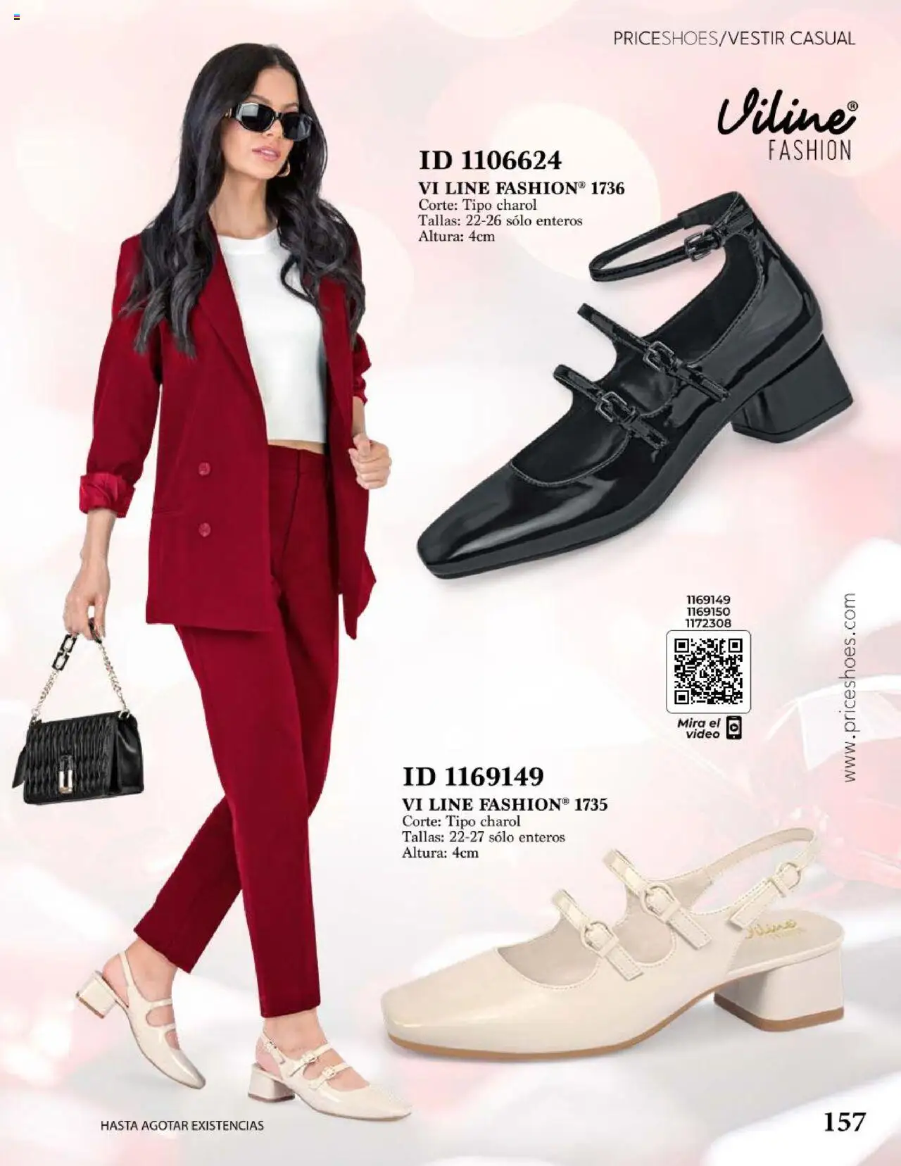 Nuevas ofertas de Price Shoes válidas en toda la República Mexicana desde el 05.08.2024. ¡Encuentra las mejores ofertas en Price Shoes catálogo Vestir Casual ! | Página: 157 | Productos: Video