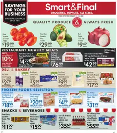 Preview of Smart & Final weekly ads valid from 11.02.2026